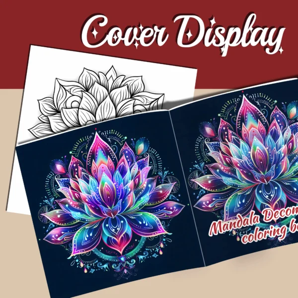 Mandalas Coloring Book for Adults: Stress Relief Adult Picture Book for Creative Color Practice - Image 5